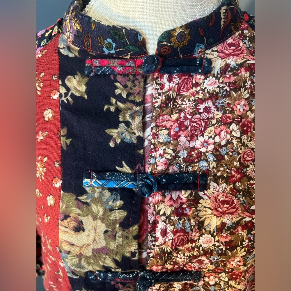 Authentic Chinese JACKET made cotton & linen BRAND: Chaos in Jiangnan